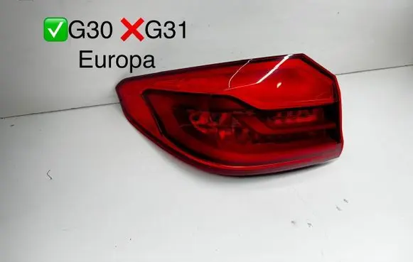 BMW 5 G30 G31 G38 Rear/tail lights 7376463 630001 630000