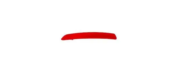 Rear tail light reflector