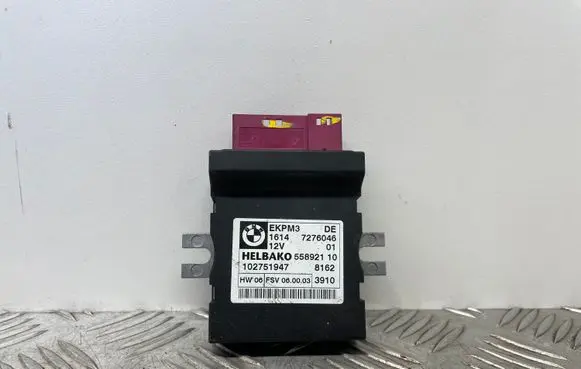 BMW X5 E70 Fuel injection pump control unit/module 7276046