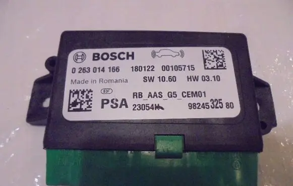 Peugeot 3008 II Parking PDC control unit/module 9824532580