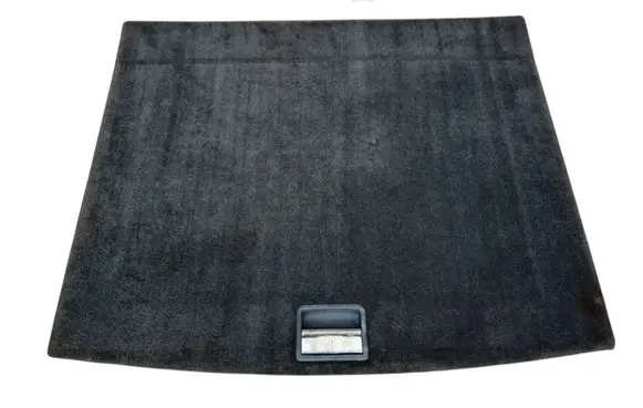 Volkswagen Touareg I Trunk/boot floor carpet liner 7L0863546N
