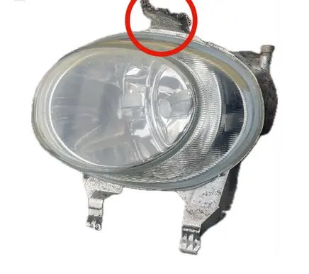Peugeot 206 Front fog light 9635076080