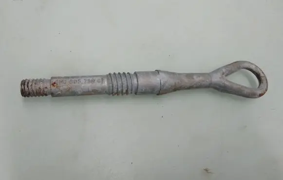 Towing hook eye