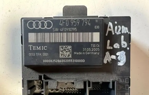 Audi A6 S6 C6 4F Door control unit/module 4F0959794 4F0910795 0033TFK0001