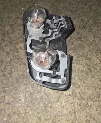 BMW 3 E46 Tail light bulb cover holder 388569