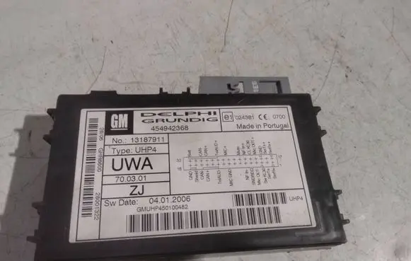 Opel Astra H Phone control unit/module 13187911 454942368