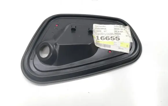 Rubber seal rear door