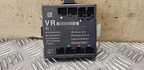 Mercedes-Benz E W212 Door control unit/module A2129004502 A2128203826 A2129028101