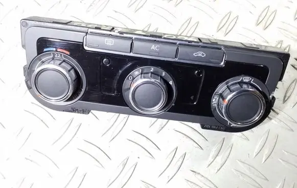 Volkswagen Golf VI Climate control unit 3C8907336H 3C8907336HZJU 5HB00975110