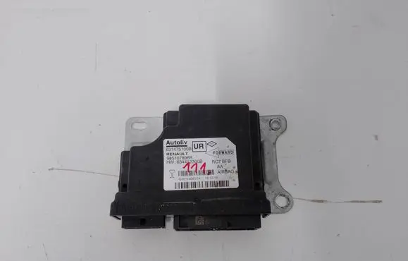 Renault Megane IV Airbag control unit/module 985107896R 631475100B