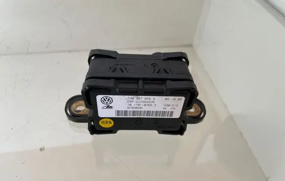 Volkswagen Golf V ESP acceleration yaw rate sensor 7H0907655A DC76K05Z9K 10170103663