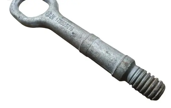 Towing hook eye