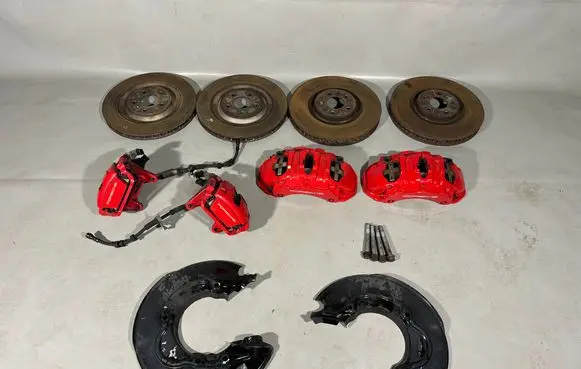 Porsche Macan (95B) Brake discs and calipers set 95B615124J 95B615124E 95B615124B