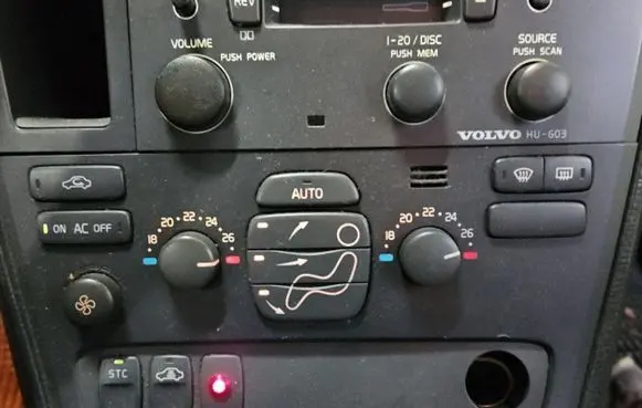 Volvo S60 Climate control/heater control trim IMPRK1404450
