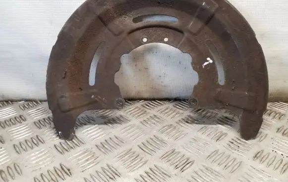 Opel Movano B Rear brake disc plate dust cover 