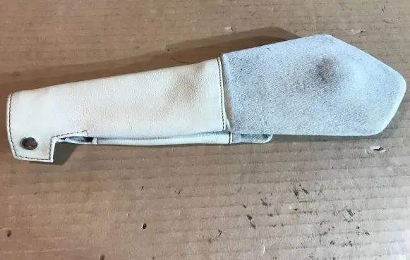 Jaguar XJ X308 Handbrake lever cover (leather/fabric) ODA485
