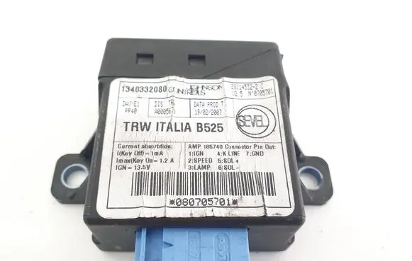 Citroen Jumper Door central lock control unit/module 1340332080