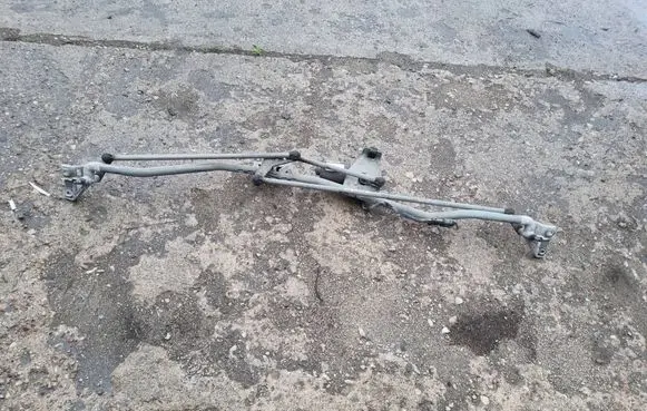 Opel Meriva A Front wiper linkage and motor 91498233 101005162218