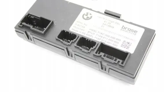 Tailgate/trunk control unit/module