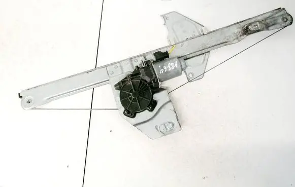 Sliding door window regulator with motor