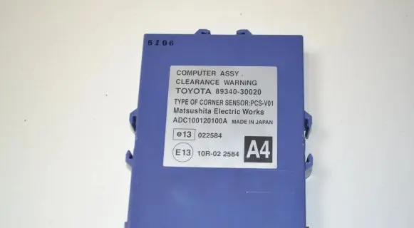 Lexus GS 300 350 430 450H Parking PDC control unit/module 8934030020