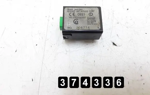 Honda Jazz Immobilizer control unit/module 1300petrol38385saag01