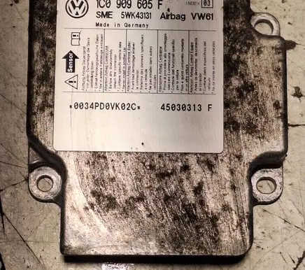 Volkswagen Sharan Airbag control unit/module 1C0909605F 5WK43131 45030313F