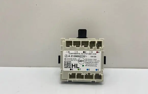 Mercedes-Benz C W205 Door control unit/module A2139002722 A2139010908
