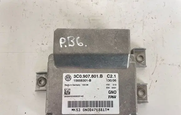 Volkswagen PASSAT B6 Airbag control unit/module 3C0907801B