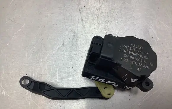 Opel Signum Air flap motor/actuator 986474L 09180201