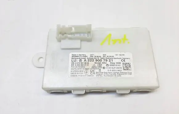 Keyless (KESSY) go control unit/module