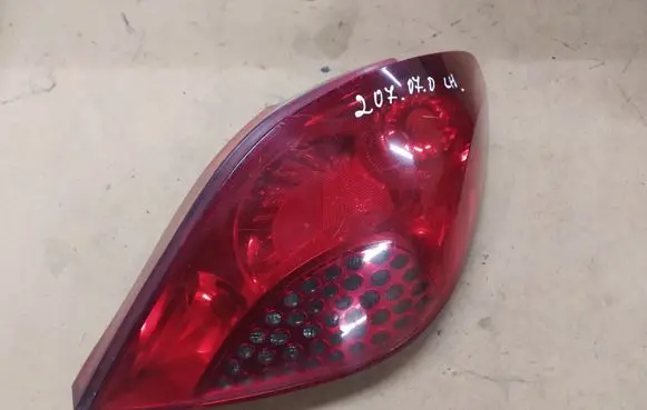 Peugeot 207 Rear/tail lights 9649986580