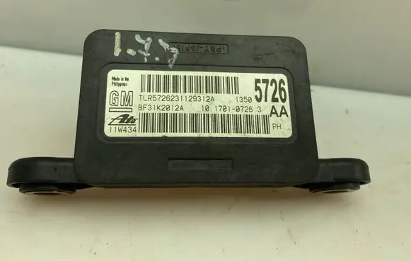 Opel Insignia A ESP acceleration yaw rate sensor 5726AA 13505726AA 11W434