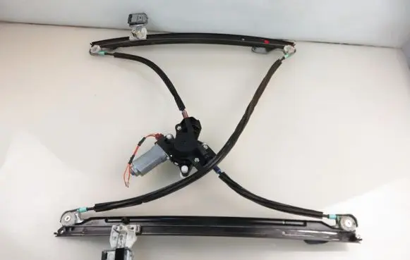 Chrysler Voyager Front door window regulator with motor 0489452