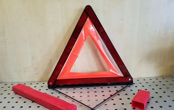 Emergency warning sign