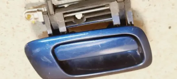 Opel Zafira A Rear door exterior handle 260933585