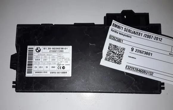 BMW 1 E81 E87 Other control units/modules 922623801