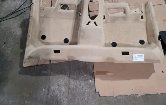 BMW 5 F10 F11 Front floor carpet liner 7240926