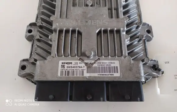 Peugeot 407 Engine control unit/module 5WS40379AT SW9658198080 HW9648237680