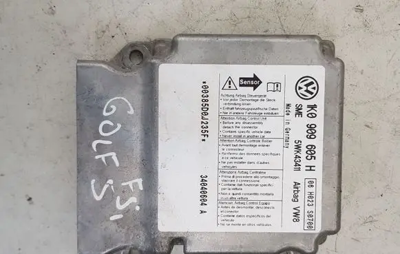 Volkswagen Golf V Airbag control unit/module 1K0909605H