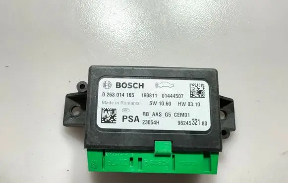 Peugeot 308 Parking PDC control unit/module 9824532180 0263014165 01444507