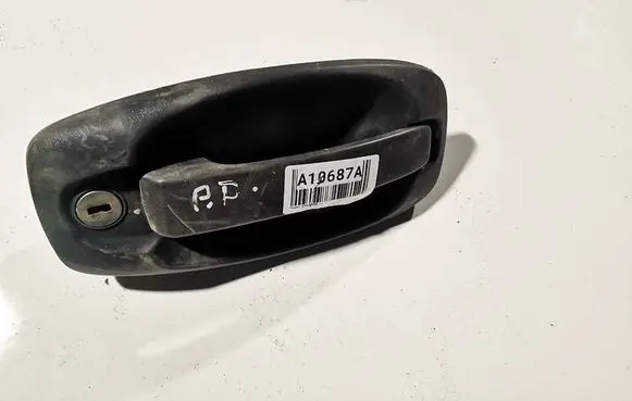 Front door exterior handle