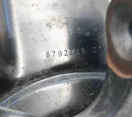 BMW 4 F32 F33 Rear wheel hub 6792248