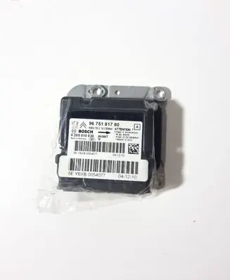 Peugeot 5008 Airbag control unit/module 9675181780 0285010830