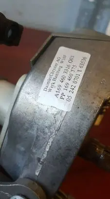 Mercedes-Benz A W169 Steering wheel axle A1694603316