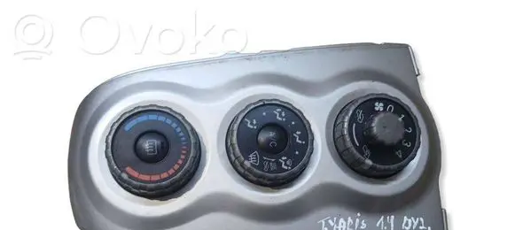 Toyota Yaris Interior fan control switch 9287