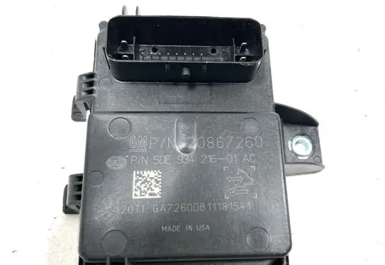 Opel Ampera Fuel injection pump control unit/module 20867260 5DE93421601AC GA7260DB11181541