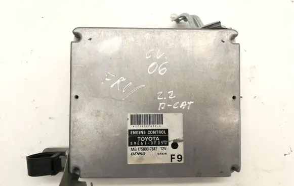 Toyota Corolla Verso E121 Engine control unit/module 896610F090