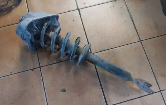Audi A6 S6 C6 4F Front shock absorber with coil spring