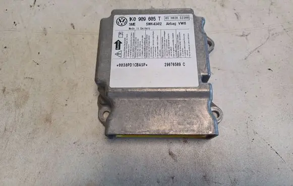 Volkswagen Golf Plus Airbag control unit/module 1K0909605T